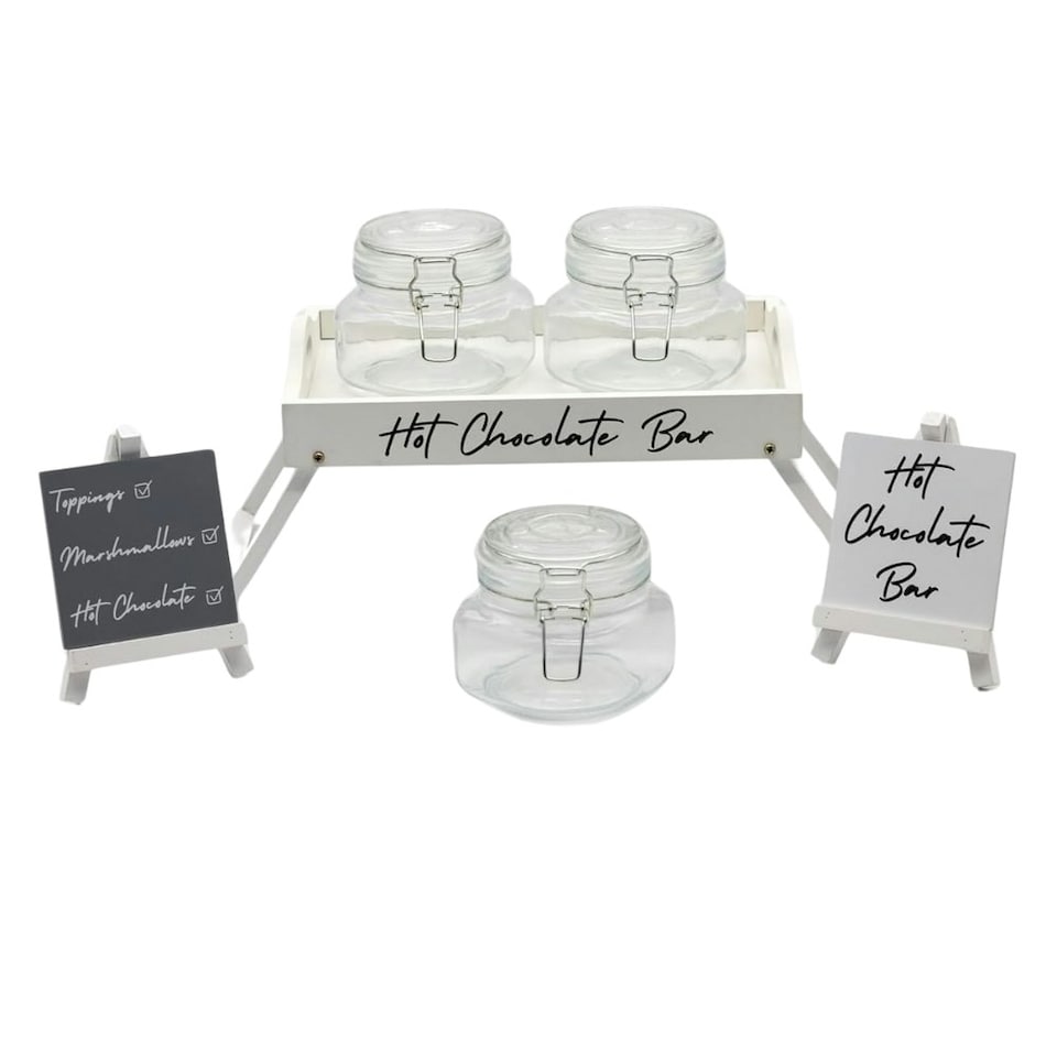 image 1 of Marco Paul Hot Chocolate Station Set 6pc