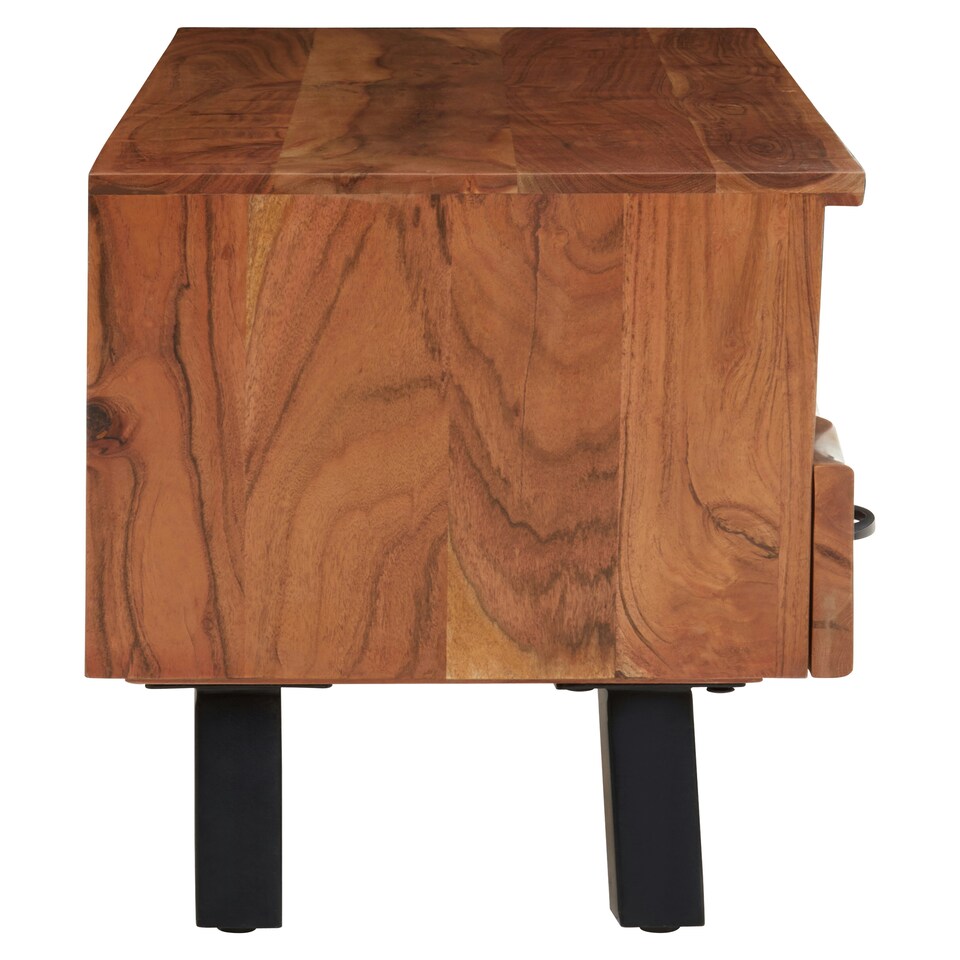 image 1 of Interiors by Premier Three Drawer Acacia Media Unit