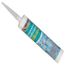 Everbuild Sika - Showerproof Bathroom Silicone White 280ml