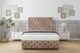 image 1 of Sloomy Vienna Mink Naples Divan Bed With Mattress 2 Drawers Footend With 54" Floor Standing Headboard & 12" Matching Footboard 6' Super King | Brown | Mink | Super King | 1