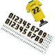 image 6 of RadStuff Metal Alloy Football Shirt - Retro Norwich City 2015 Play Off Final Shirt