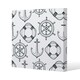 image 1 of Anchor & Wheel (Canvas Print) 90 x 90 x 4cm