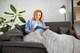 image 4 of Zahra Natural Blanket/Throw | Cream | Natural | One Size