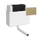 image 1 of Balterley Dual Flush Pneumatic Concealed Cistern with Flush Button, 305 x 364 x 164mm, Brushed Brass