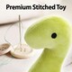 image 7 of Green Diplodocus 16cm Plush - Oh So Soft Cute Fabric Dinosaur Toy
