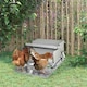image 6 of PawHut Automatic Chicken Feeder Galvanized Steel Poultry Feeders 11.5KG
