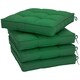 image 9 of Outsunny 42 x 42cm Replacement Garden Seat Cushion Pad with Ties 