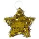 image 1 of Premium Gold Star Foil Mini Pinata Decoration 25cm