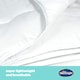 image 3 of Silentnight Summer Breeze Duvet - 2.5 Tog | White | Super King | SuperKing