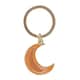 image 1 of Something Different Autumn Magic Moon Keyring - Gold/Orange - One Size
