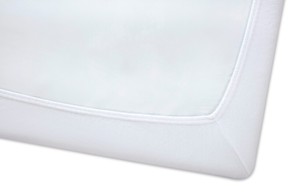 image 1 of Fitted Sheet Cot - White | White | One Size