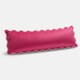 image 1 of OHS Scallop Edge Bolster Pillow Soft Maternity Back Support Filled Cushion