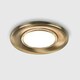 image 2 of ValueLights Pack of 6 Fire Rated Antique Brass GU10 Recessed Ceiling Downlight/Spotlights Complete with 5w LED Bulbs In Warm White