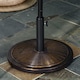 image 2 of Outsunny 13kg Garden Parasol Base Holder, Cement Outdoor Market Umbrella Stand, Fits 35mm38mm48mm Poles, Black