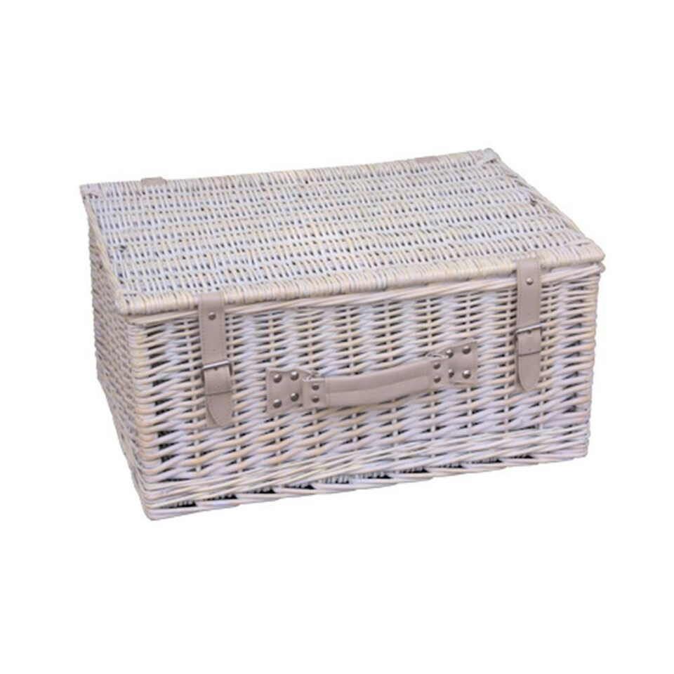 Wicker 45cm Provence Standard Empty Picnic Basket Brown | Brown | One Size