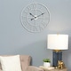 image 4 of Living and Home Vintage Wall Clock with Roman Numerals for Home Decor