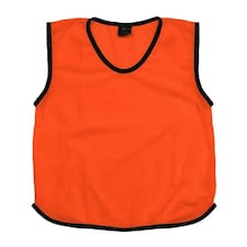 Precision Unisex Adult Mesh Training Bib - Fluorescent Orange - One Size