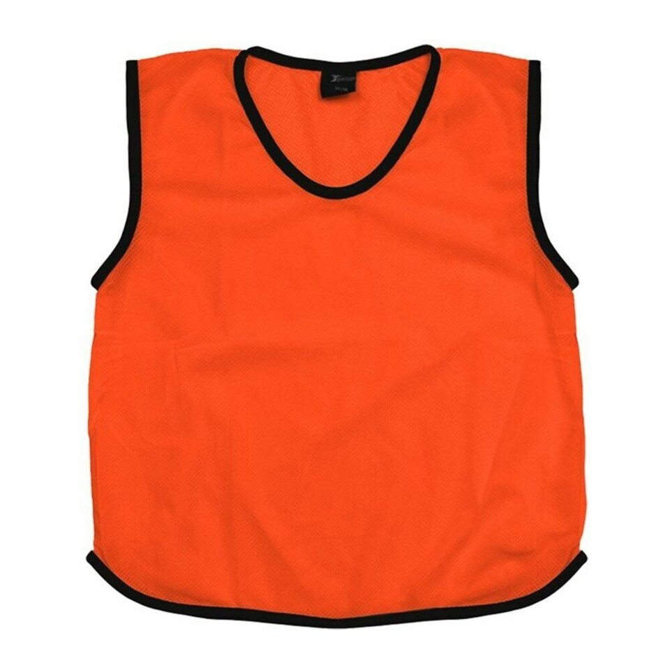 image 1 of Precision Unisex Adult Mesh Training Bib - Fluorescent Orange - One Size