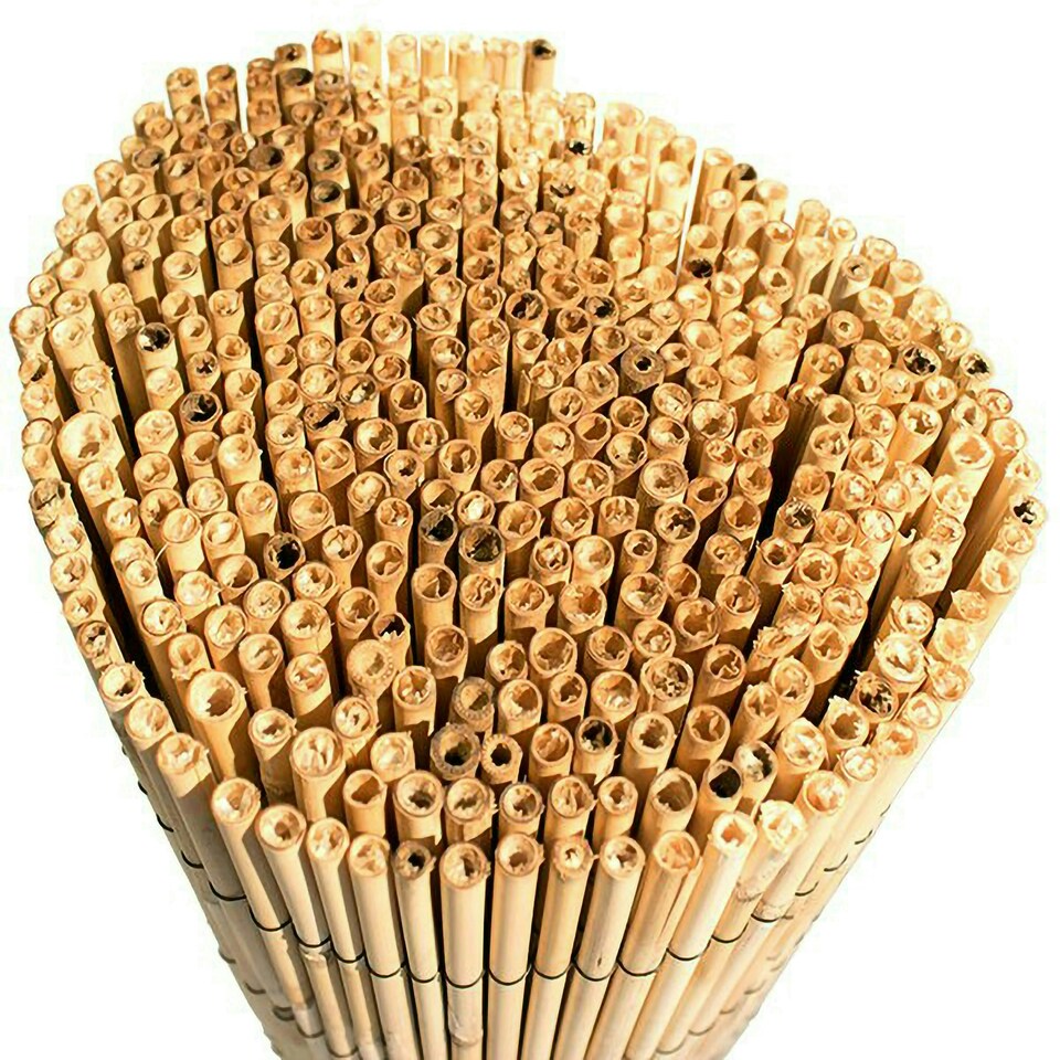 image 1 of Primrose Thick Natural Bamboo Style Reed Outdoor Patio Screening W3m x H1.2m