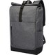 image 1 of Avenue Hose 15.6" Roll Up Laptop Bag - Solid Black/Heather Grey - One Size