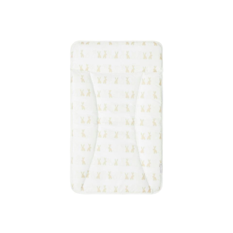 image 1 of Padded Wipe-Clean Baby Changing Mat – Soft, Gentle on Baby’s Skin, Perfectly Fits All Ickle Bubba Changing Units, Essential Nursery Accessory (Bunnychino)