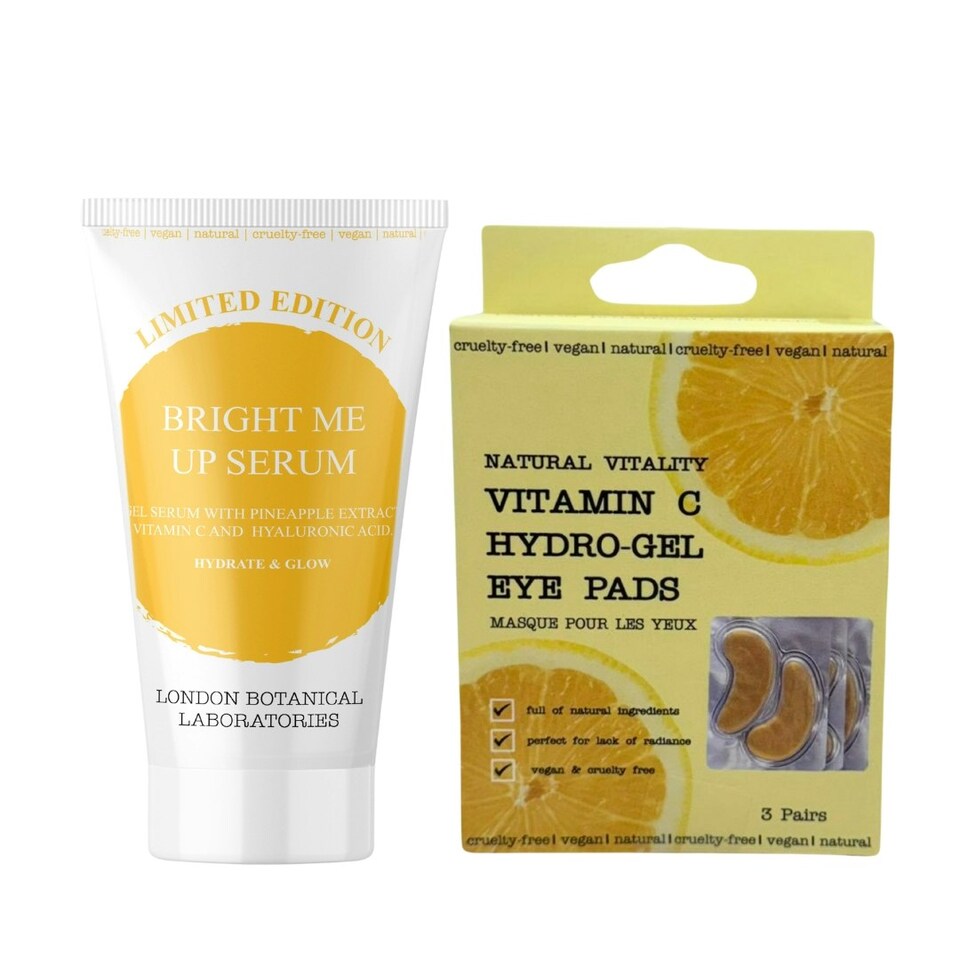 image 1 of Brightme up Serum + Vitamin C Hydro Gel Eyepads