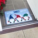 image 2 of 60cm x 40cm Gnome Sweet Gnome Fabric Christmas Doormat