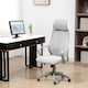 image 2 of Vinsetto Ergonomic Office Chair, High Back Computer Chair, Mesh Desk Chair with Lumbar Support, Headrest, Wheel, Adjustable Height, Grey