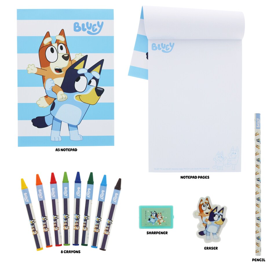 image 1 of Bluey Large Art Set