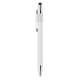 image 2 of MidOcean Edd Spinner Stylus Pen - White/White - One Size, One Size