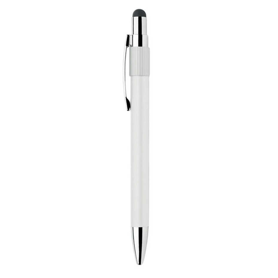 image 1 of MidOcean Edd Spinner Stylus Pen - White/White - One Size, One Size