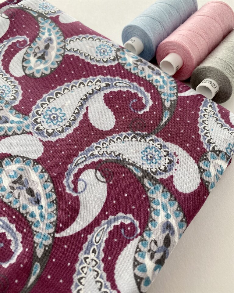 Pink Viscose Twill Fabric for Dressmaking, 145cm / 57" Wide - per metre
