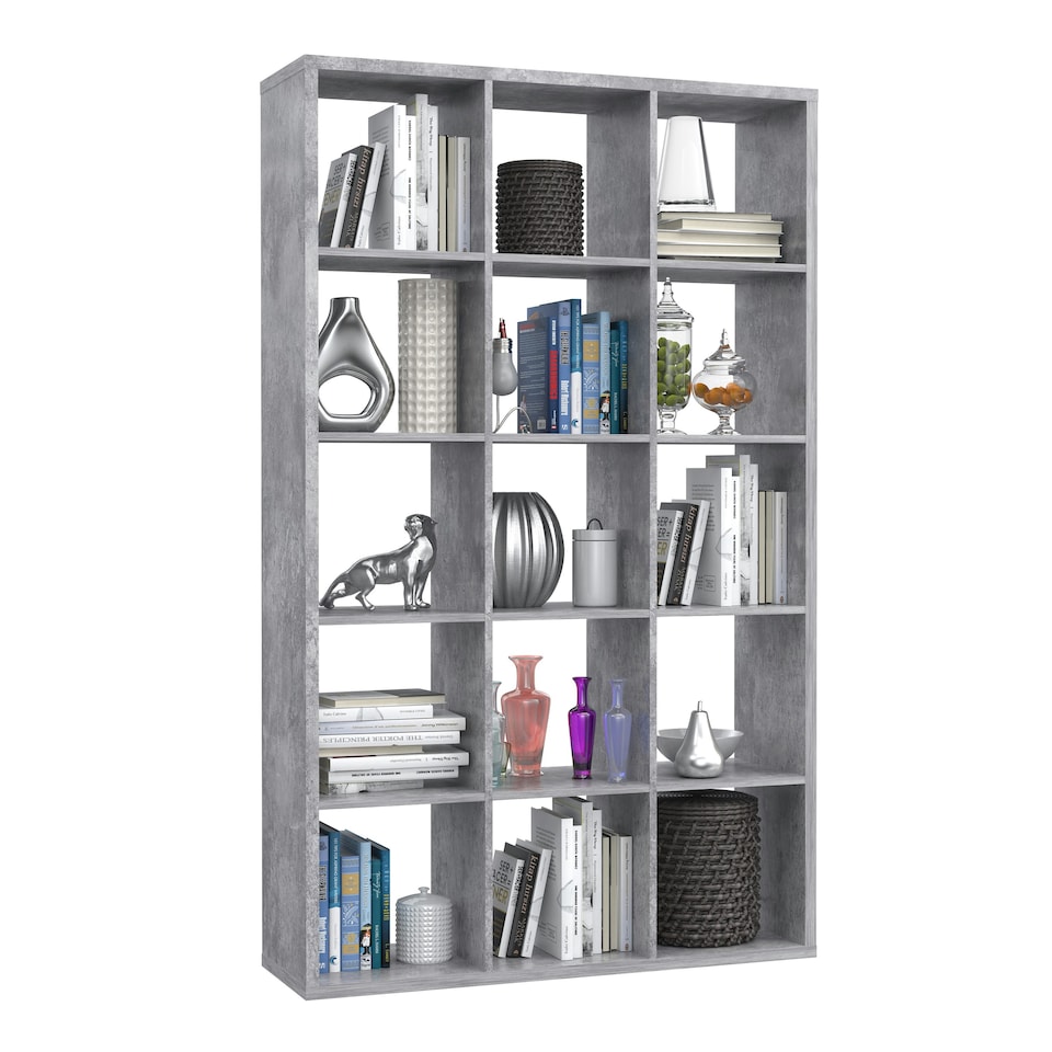 image 1 of Mauro 3x5 Storage Unit in Concrete Grey