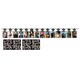 image 1 of Amscan Sparkling Celebration Garland - Black/White - One Size