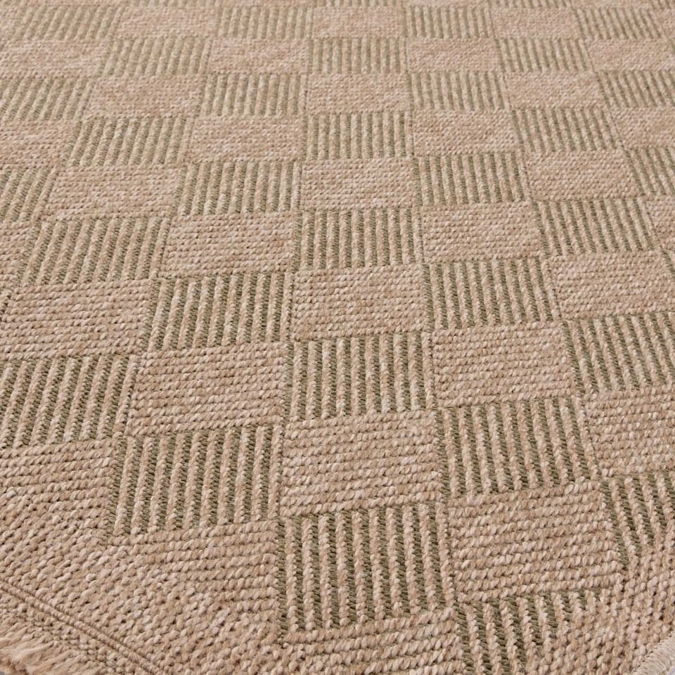 image 1 of The Rugs Nature Collection Diamond Design Outdoor Rugs  Garden Patio | 5300