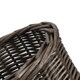 image 4 of 3 Toilet Roll Holder Round Wicker Holder | Brown | Brown | One Size