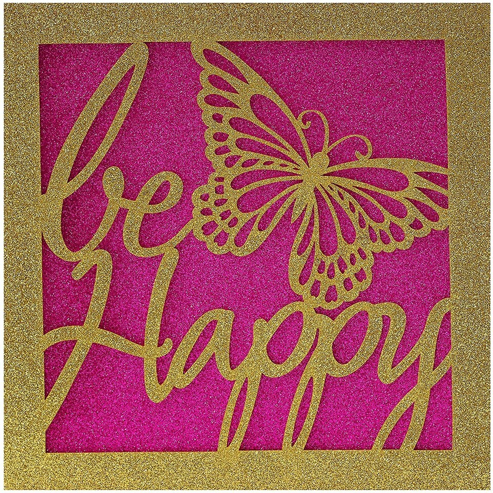 image 1 of Birthday Card with Butterfly Design Friendship
