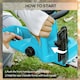 image 10 of DURHAND Electric Chainsaw Garden Tools, 2000 W for Wood, Blue
