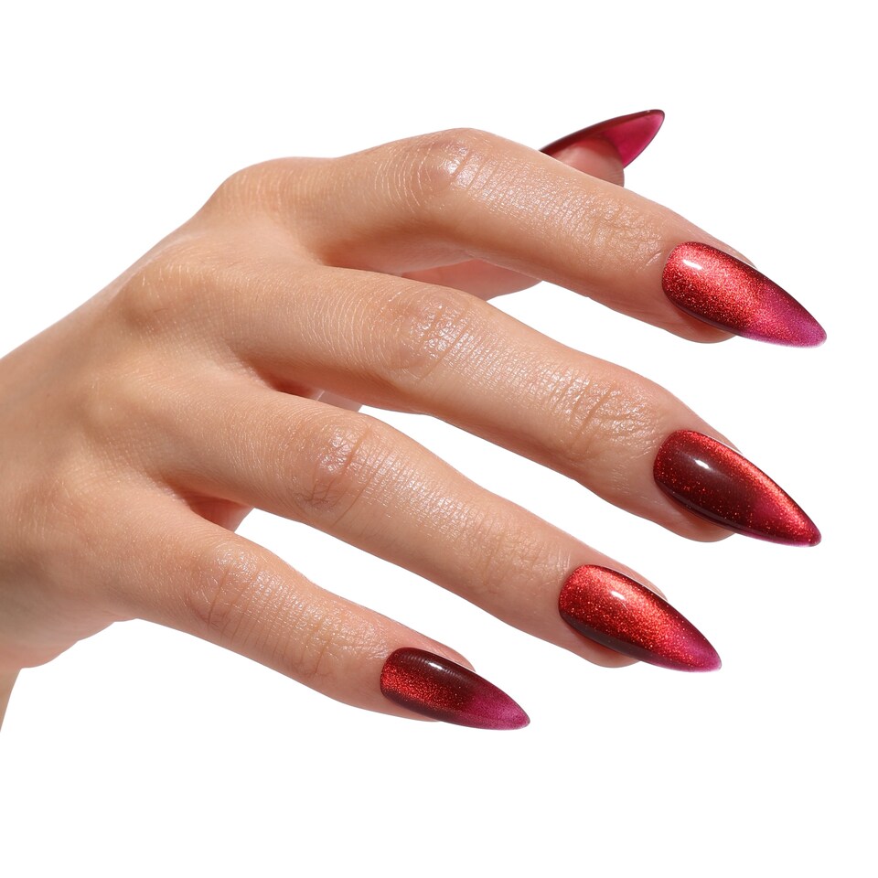 image 1 of Bluesky Red Gel Polish - Velvet Burgundy 10ml