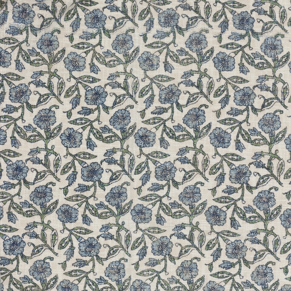 image 1 of Paoletti Delphine Printed 100% Cotton Throw