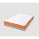 image 4 of Hybrid Memory Foam Spring Mattress 7 Inch Quilted - Springs Support with Memory Foam Comfort Layer and Breathable Soft CoolTouch Top Cover | Orange