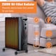image 2 of 2500W Oil Filled Radiator with 11 Fins Black
