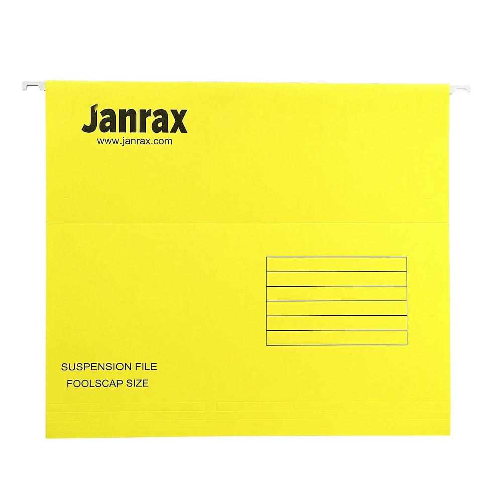 image 1 of Pack of 50 Yellow Foolscap Suspension Files