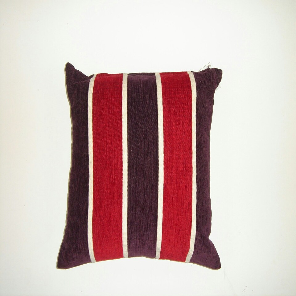 image 1 of Oxford Chenille Cushion Cover with Cusion Pads (43x43 cm) Purple
