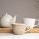 image 5 of Siip Leaf Embossed Beige Mug