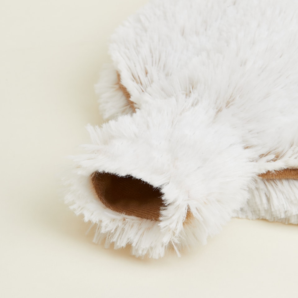 image 1 of Warmies Microwavable Bottle Marshmallow Beige