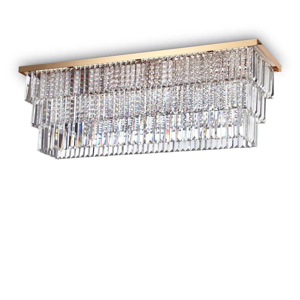 Martinez 8 Light Ceiling Light Gold