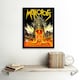 image 2 of Vintage Film Movie Metropolis 1927 Sci Fi Future Framed Wall Art Print