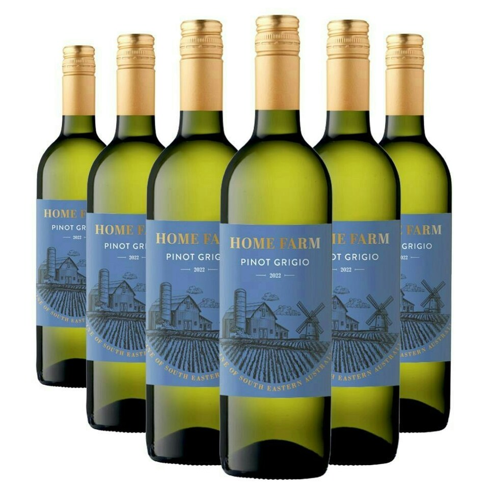 Case of 6 The Home Farm Pinot Grigio 75cl White Wine