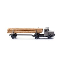 Wiking Bussing 8000 Log Transporter Stone Grey 1950-56